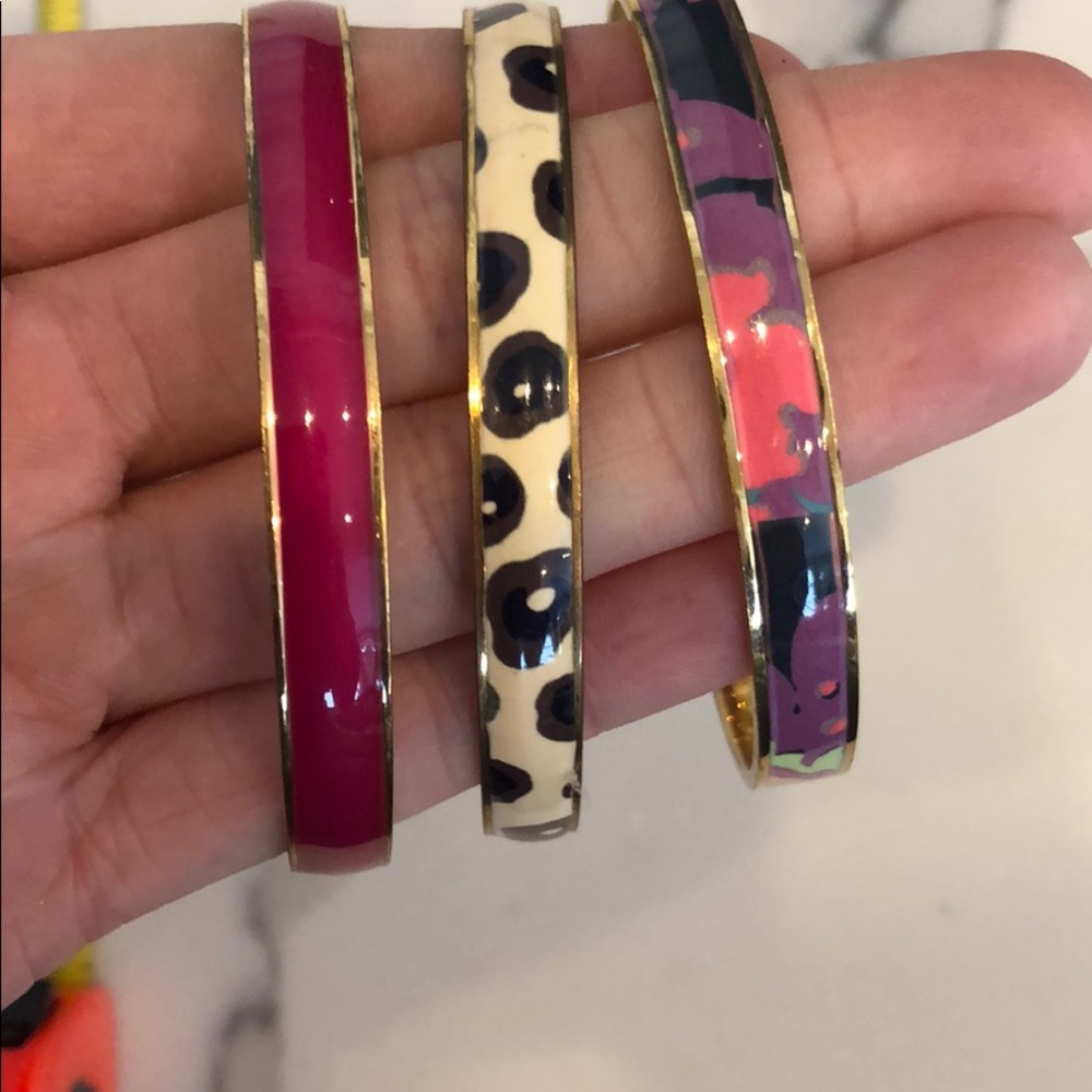 J. Crew enamel bangles